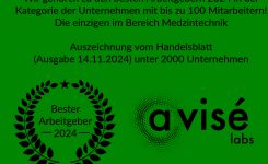 avisé labs among the best German employers of 2024, according to Handelsblatt study